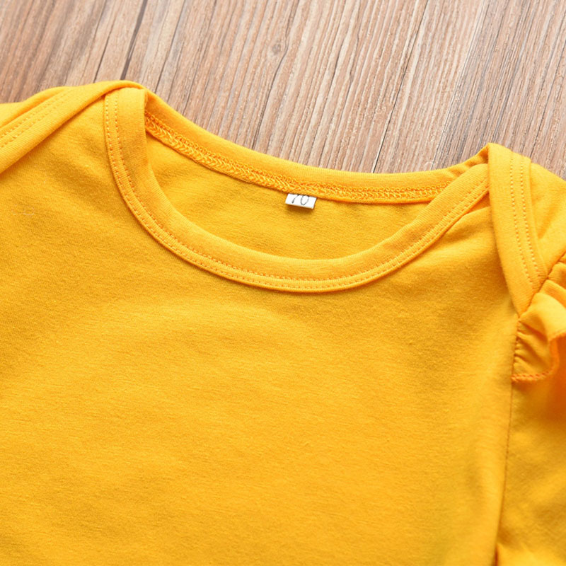 plain yellow onesie