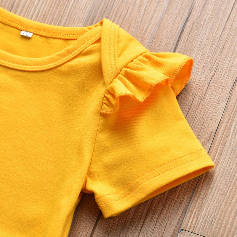 plain yellow onesie