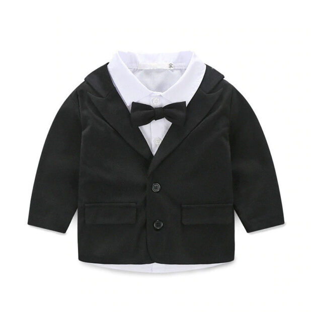 Baby Tuxedo Suit 4 pcs Outfit for Boys MyLoveHoney Baby Clothing