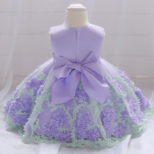 Baby Floral Wedding Dress