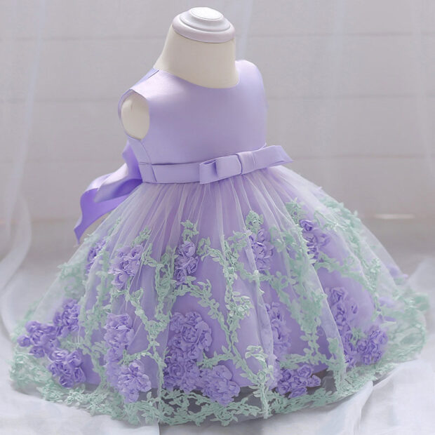 Baby Floral Wedding Dress