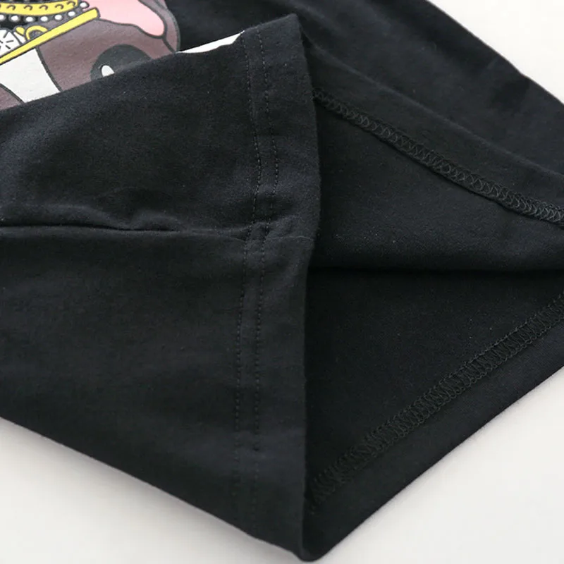 Baby Puppy Print T-Shirt & Track Pants 2 pcs Tracksuit Set - Image 5