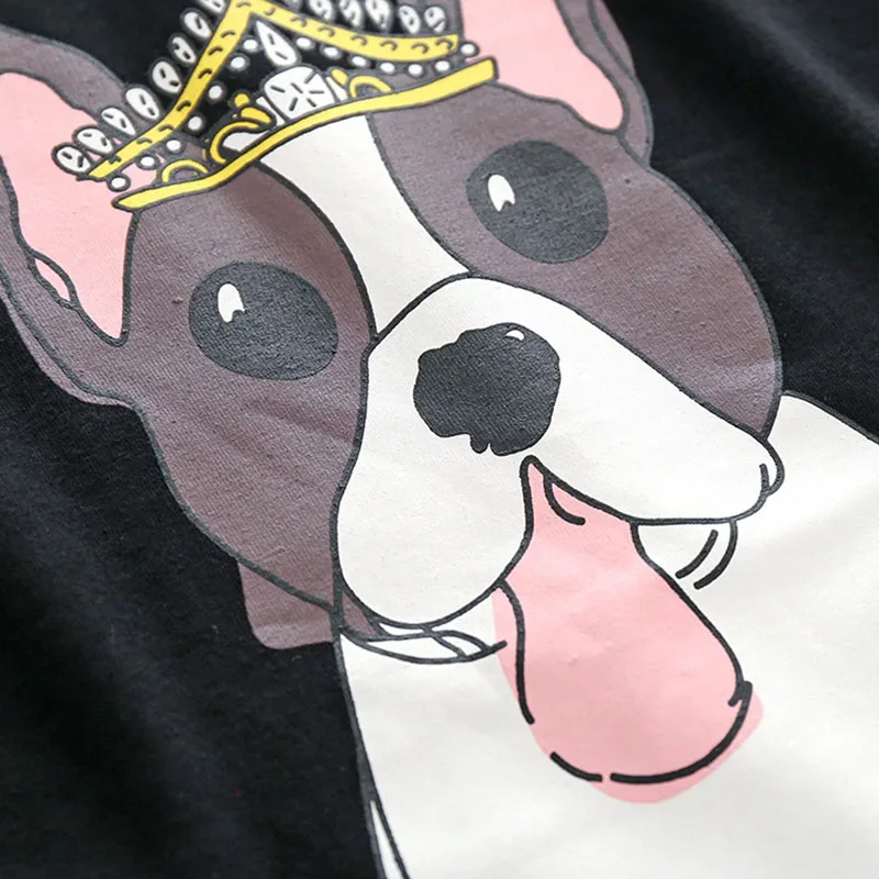 Baby Puppy Print T-Shirt & Track Pants 2 pcs Tracksuit Set - Image 4