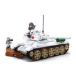 Sluban Battle of Budapest World War II White Tank Building Blocks Toy