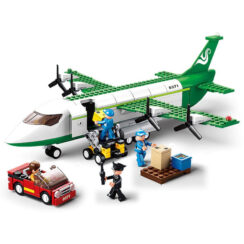 Sluban Courier Cargo Plane City Building Blocks Toy