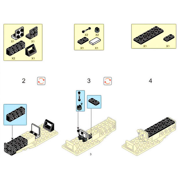 MyLoveHoney Sluban Brick Toys Instruction Manual