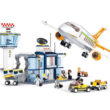 Sluban International Airport Terminal with Airbus City Building Blocks Toy