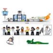 Sluban International Airport Terminal with Airbus City Building Blocks Toy