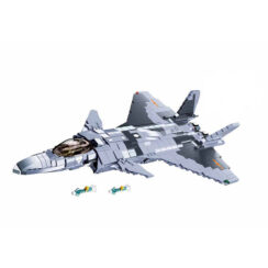 Sluban Mighty Dragon Stealth Jet J-20 Military Building Blocks Toy
