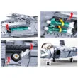 Sluban Mighty Dragon Stealth Jet J-20 Military Building Blocks Toy - Image 4