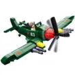 Sluban Soviet Assault Bomber Ilyushin Aircraft World War II Military Building Blocks Toy