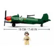 Sluban Soviet Assault Bomber Ilyushin Aircraft World War II Military Building Blocks Toy - Image 4