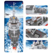 Sluban Navy Destroyer Warship 1:350 Building Blocks Toy