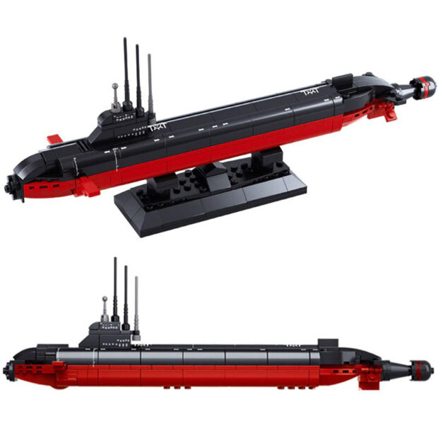 Sluban Navy Nuclear Submarine Building Blocks Toy