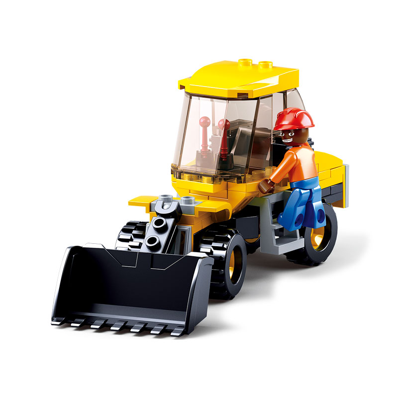 Sluban Big Mine Wagon - Construction Vehicle - 416 Pieces - M38