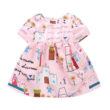 Toddler Castle Drawing Print Dress