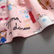 Toddler Castle Drawing Print Dress