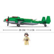 Sluban Allied Bomber Fighter Jet World War II Military Building Blocks Toy M38-B0688