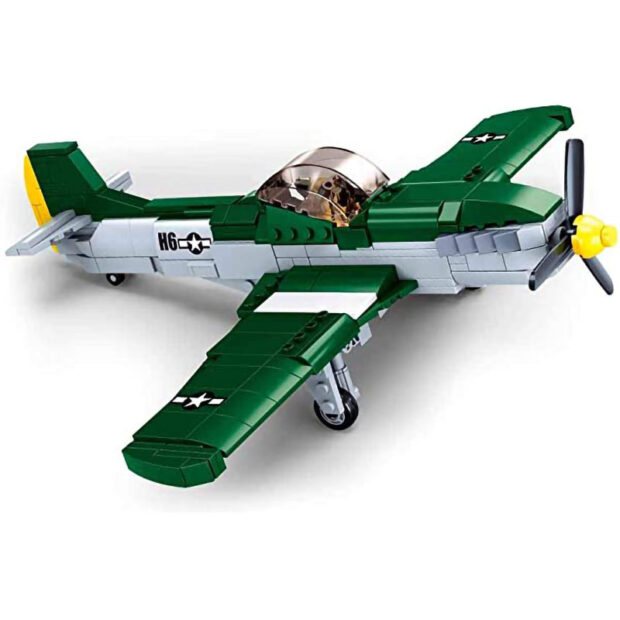 Sluban Allied Fighter Jet Plane World War II Military Building Blocks Toy - Image 2