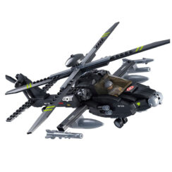 Sluban Apache Helicopter Army Building Blocks Toy