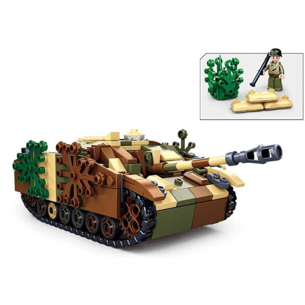 Sluban Armored Fighting Vehicle World War II Military Building Blocks Toy - Image 2