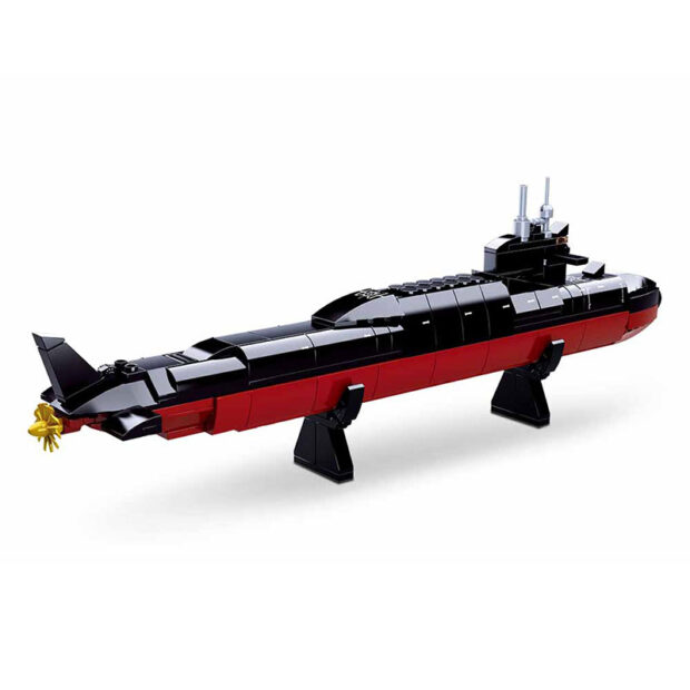 Sluban Ballistic Missile Submarine World War II Navy Building Blocks Toy - Image 2