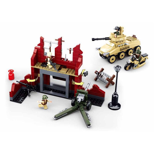 Sluban Battle of Stalingrad Military World War II Building Blocks Toy M38-B0696