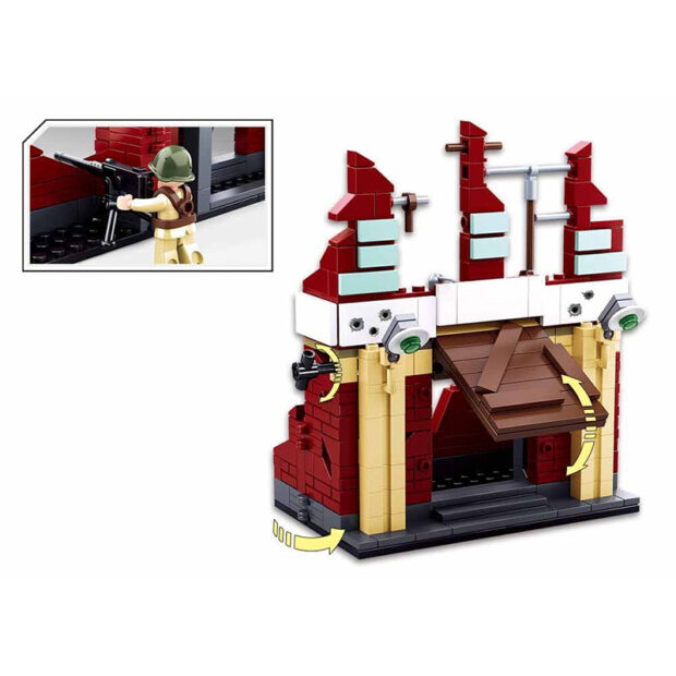 Sluban Battle of Stalingrad Military World War II Building Blocks Toy - Image 3