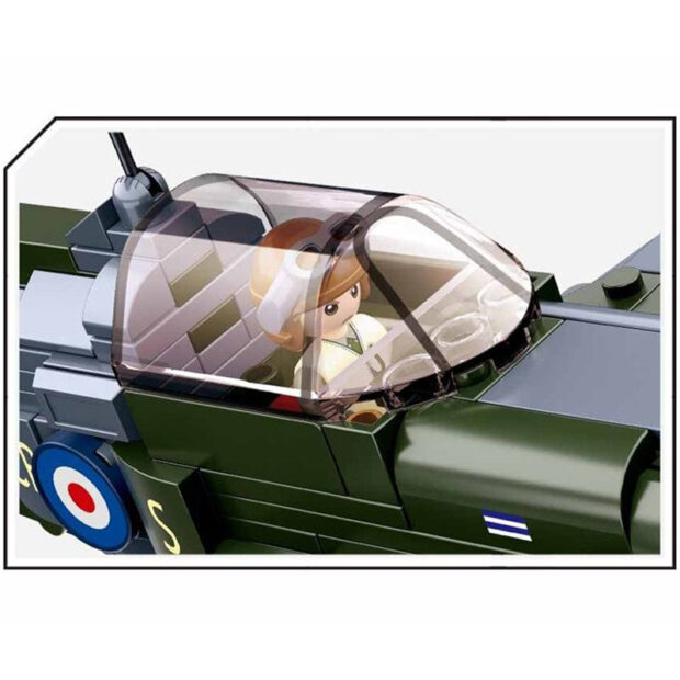 Sluban British Fighter Jet Military World War II Building Blocks Toy - Image 3