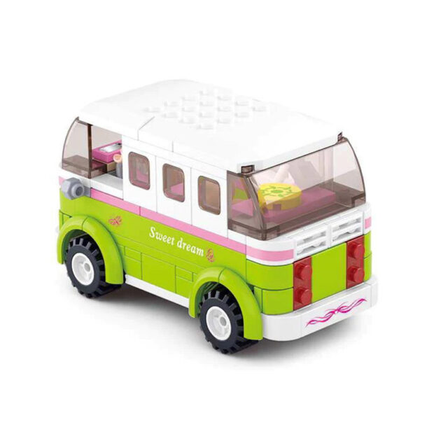 Sluban Camper Van Outdoor Fun Building Blocks Toy - Image 2