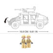 Sluban Combat Off-Roader Vehicle Military Army Building Blocks Toy M38-B0837