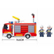 Sluban Fire Engine Firefighter City Building Blocks Toy M38-B0626