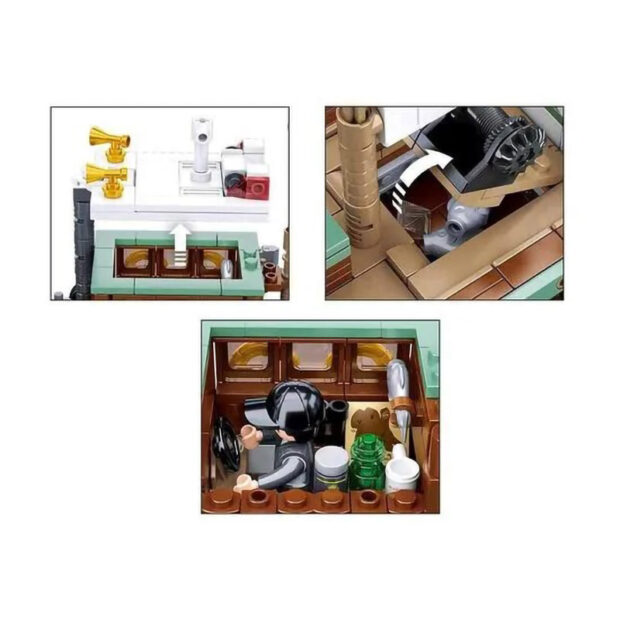 Sluban Fishermen Fishing Boat City Building Blocks Toy - Image 3