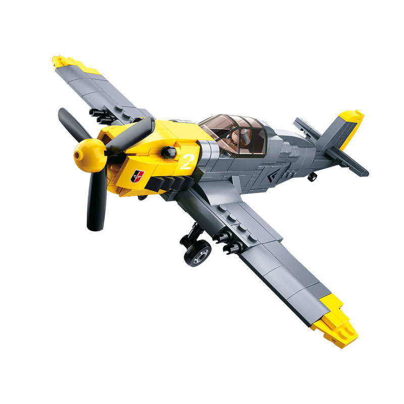 Sluban German Fighter Jet Bricks Toy - MyLoveHoney Toys