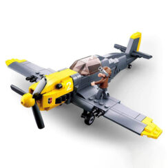Sluban German Fighter Jet World War II Military Building Blocks Toy