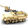 Sluban German Half-Track Transport Vehicle Army World War II Building Blocks Toy