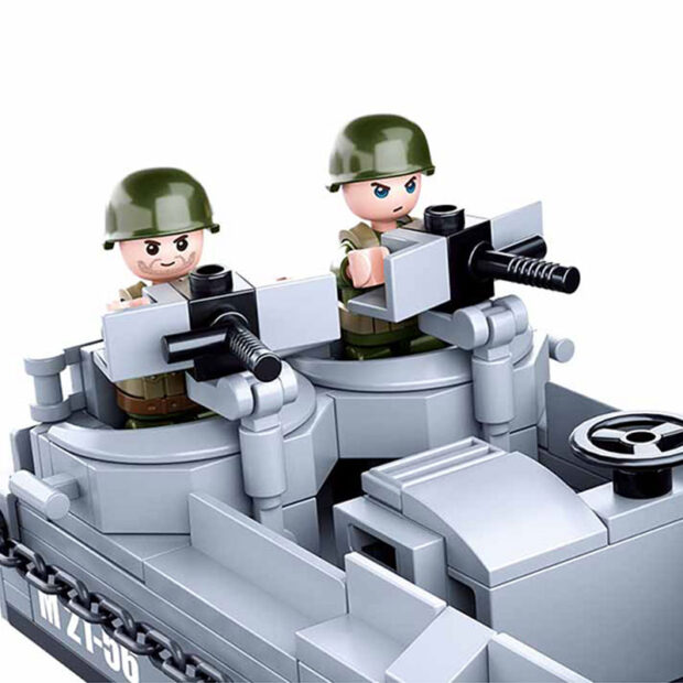 Sluban Landing Craft Vessel World War II Military Building Blocks Toy - Image 3