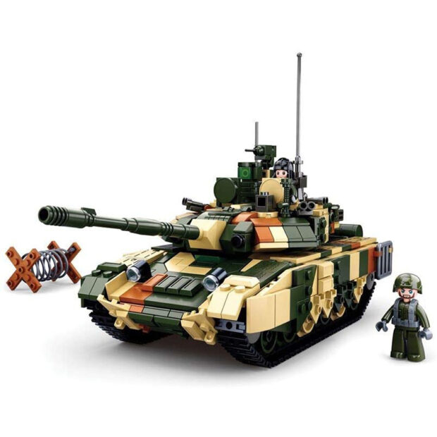 Sluban Large Battle Tank Military Building Blocks Toy M38-B0756