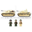 Sluban Large German Tank Army World War II Building Blocks Toy M38-B0693