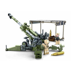 Sluban M777 Howitzer Artillery Military World War 2 Building Blocks Toy M38-B0890