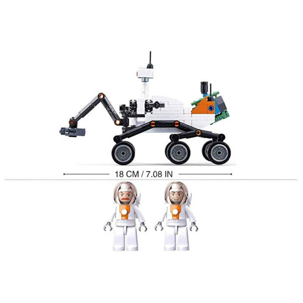 Sluban Mars Planet Rover Astronaut Space Building Blocks Toy M38-B0733