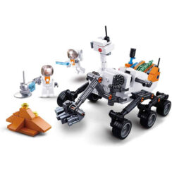 Sluban Mars Planet Rover Astronaut Space Building Blocks Toy