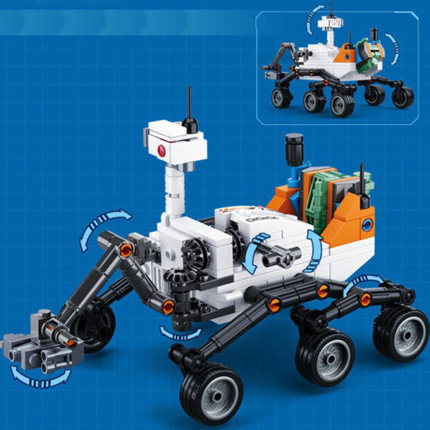 Sluban Mars Planet Rover Astronaut Space Building Blocks Toy - Image 2