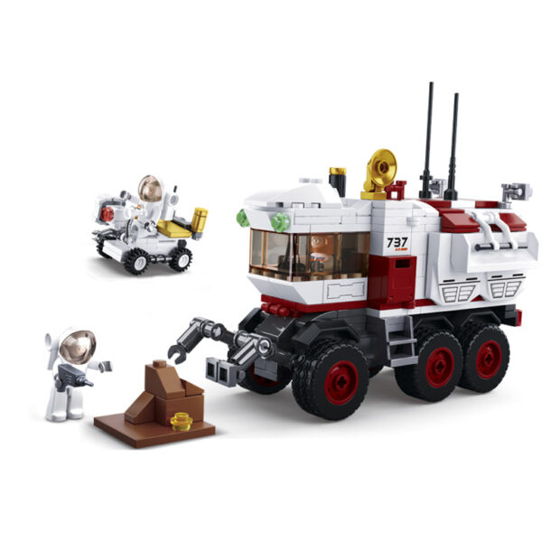 Sluban Mars Space Rover Research Vehicle Building Blocks Toy M38-B0737