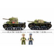 Sluban Medium Italian Tank 2in1 Military Building Blocks Toy M38-B0711