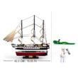 Sluban Pirate Ship Frigate Model Building Blocks Toy M38-B0836