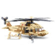 Sluban Rescue Utility Helicopter Army Building Blocks Toy