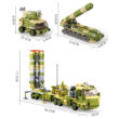 Sluban Rocket Launcher Vehicle 6in1 Military Building Blocks Toy M38-B0782