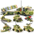 Sluban Rocket Launcher Vehicle 6in1 Military Building Blocks Toy