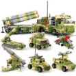 Sluban Rocket Launcher Vehicle 6in1 Military Building Blocks Toy